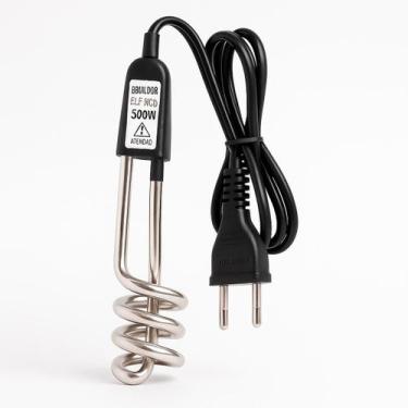 Imagem de Ebulidor Elétrico 500W Portátil 127V Rabo Quente Leve Cabo 79cm Aquece