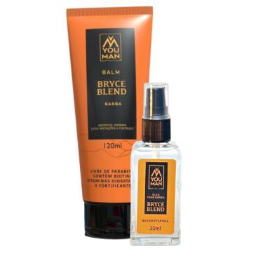 Imagem de kit da linha Bryce Blend  You Man Grooming: balm fortificante + óleo p