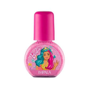Imagem de Esmalte Impala Infantil Barbie Glitter Brilho Encantado