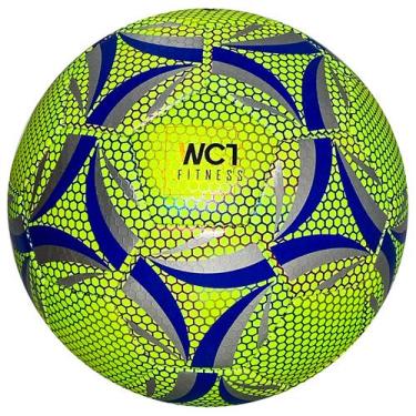 Imagem de Bola Futebol Verde Florescente Neon Esporte Treinamento Criança Adulto