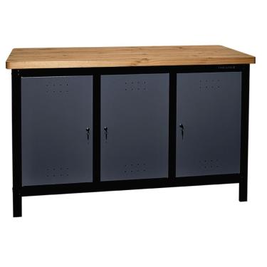 Imagem de Bancada Profissional Fechada 1,50 metros Dark Presto