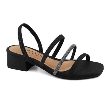 Imagem de Sandalia Ramarim Feminino - Preto