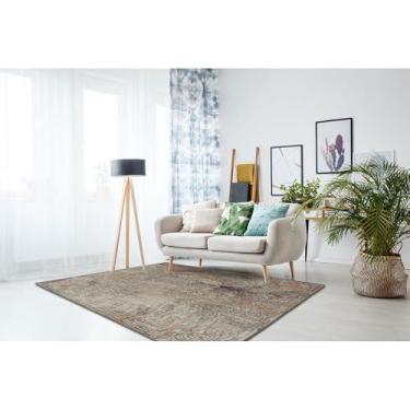 Imagem de Tapete para Sala Herat Capri 28002 Bege-vermelho 2,50x3,00m - São Carlos