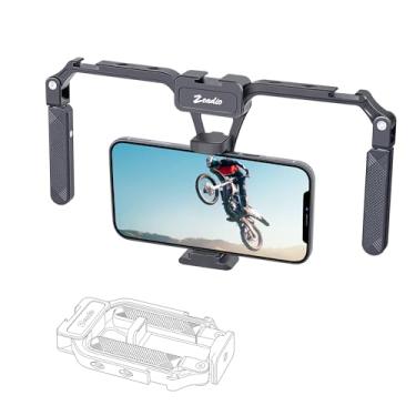 Imagem de Zeadio Estabilizador De Smartphone Em Alumínio, Suporte Dobrável Para Vídeo Celular, Capa Vlogs, Tripé Celular Todos Os Smartphones Iphone E Android