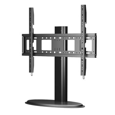 Imagem de Suporte universal de TV para TVs grandes de 65 75 77 80 83 85 86 90 polegadas, suporte de mesa ajustável em altura suporta 85 kg, base de metal resistente, suporte de base de TV de substituição, VESA