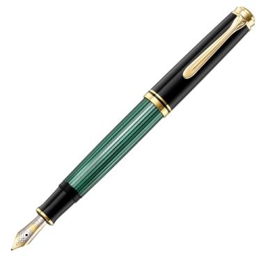 Imagem de Pelikan Caneta-tinteiro Souverän M600, ponta fina, preto/verde, 1 unidade (980011)