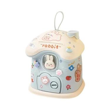 Imagem de Cofrinho Criativo DIY Para Crianças Com Chave E Fechadura, Brinquedo D