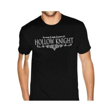 Imagem de Camiseta Masculina Hollow Knight Ghost Knight Com Estampa De Caveira G