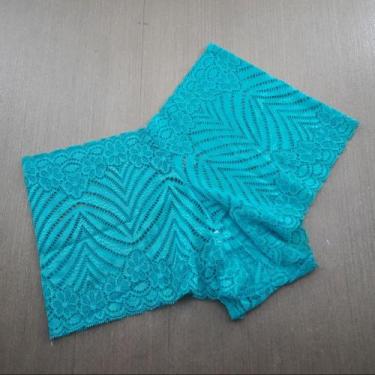 Imagem de Calcinha Caleçon Rendado Cor:Verde TamyTamanho:M - MTX Lingerie, Verde