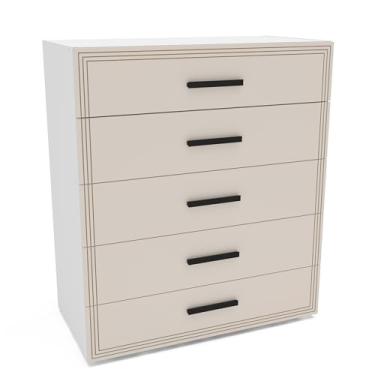 Imagem de Cômoda 5 Gavetas Valência Politorno Móveis