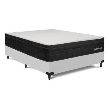 Imagem de Cama Box e Colchão Poli Pillow D45-Casal (138x188)-Ortoclass - Ortobom
