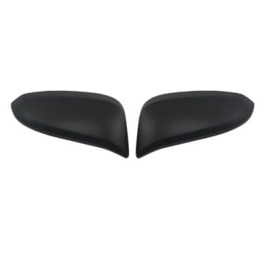 Imagem de Acessórios de decoração retrovisor do carro preto brilhante porta espelho capa guarnição Compatível com toyota/rav4 2014 2015 2016 2018 2019 2020 2021 2022(Matte black)