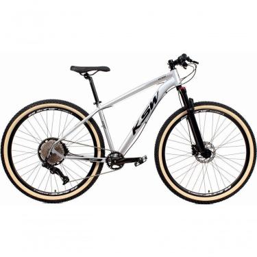 Imagem de Bicicleta Aro 29 Ksw Xlt 12v Garfo Com Trava 11-50 Prata 21