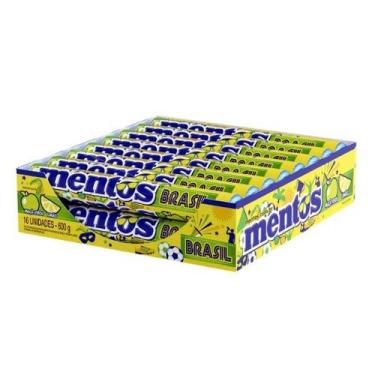 Imagem de Mentos Stick 16 Unidades Brasil maça Verde e Limão