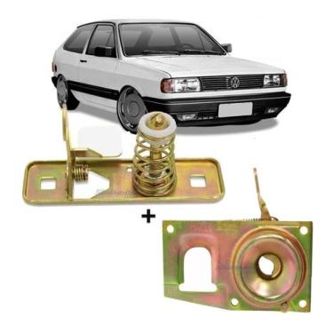 Imagem de Kit Fechadura Inf Sup Capo Gol Voyage Parati Saveiro Quadrado 1988 198
