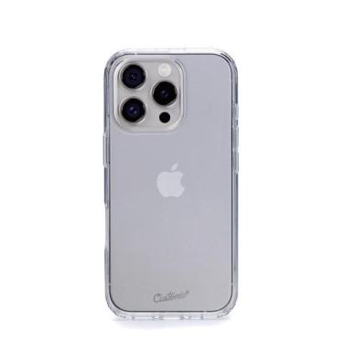 Imagem de Capa Customic Para iPhone 16 Pro Impactor Clear c/ Antiamarelamento e 