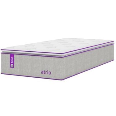 Imagem de Colchão Solteiro Molas Ensacadas Pillow D26/D28 88x188 ATRIO Smartz