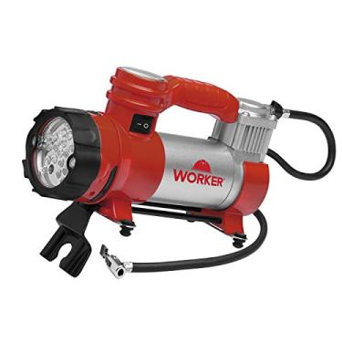 Imagem de Worker Compressor De Ar Direto Lanterna Pistão 150 Bar Vermelho