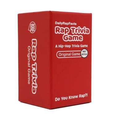 Imagem de Rap Trivia: A Hip-Hop Trivia Game [A Fun Rap & Hip-Hop Party Game for Family or Group Game Night] The Original Rap Trivia Card Game