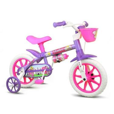 Imagem de Bicicleta Infantil Violet - Aro 12 - Feminina - Com Rodinha - De 2 A 6