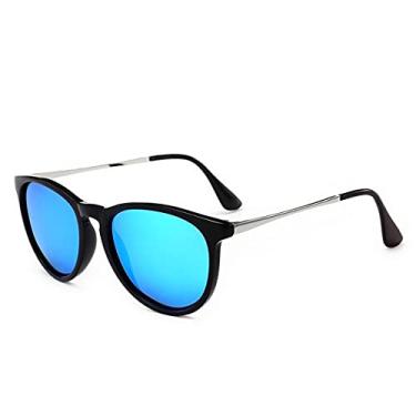 Imagem de Óculos de Sol Feminino HU WOOD Polarizado com Proteção UV400 Estilo Gatinho Moda Vintage (C1)