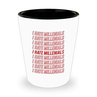 Imagem de Copo de tiro engraçado Boomer – ideia de de Natal