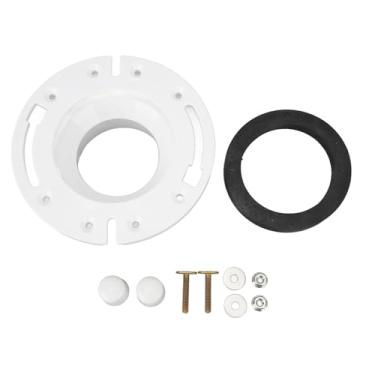 Imagem de Kit de flange de piso de soquete de vaso sanitário de 7,6 cm de, substituição de flange de vaso sanitário RV para trailers RV Motorhome