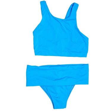 Imagem de Biquini Dupla Face Ajustável Amarração Proteção Solar UV50