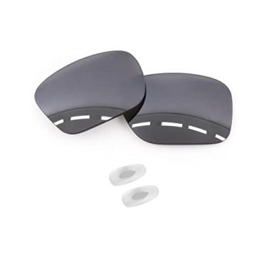 Imagem de Forobb Lentes de reposição polarizadas e peças de nariz para óculos de sol RayBan RB4263-55 mm - Irídio cromado - policarbonato polarizado