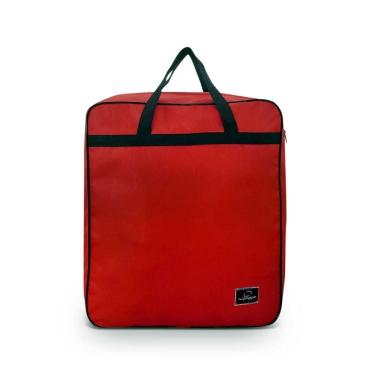 Imagem de Bolsa sacola nylon 47x41x20cm fardamento uniforme transporte
