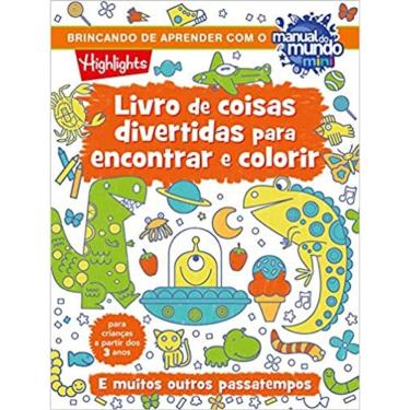 Imagem de Livro de coisas divertidas para encontrar e colorir