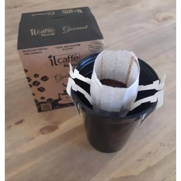 Imagem de Café Gourmet torrado e moido drip coffee 10 unidades - il Caffè Ricord