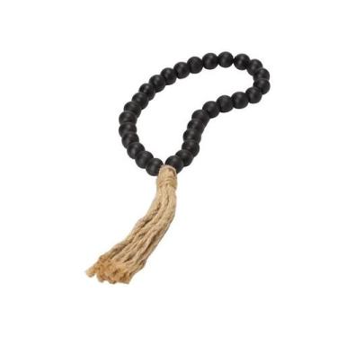 Imagem de Colar de madeira decorativo decoração mesa sala adorno - Casa Hera Mar