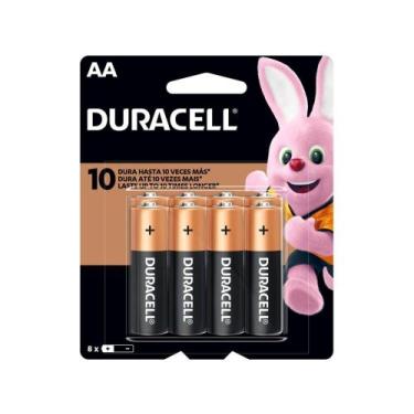 Imagem de Pilha AA Alcalina 8 Unidades - Duracell