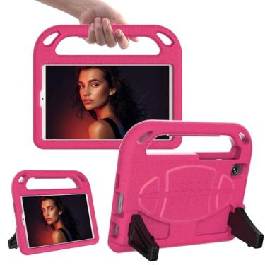Imagem de YWYNI Capa para Galaxy Tab A 8.0 versão 2019 modelo SM-T290/SM-T295, capa para Samsung Galaxy Tab A9/A7 Lite para crianças de 8,7 polegadas (modelo: SM-X110/X115/X117/T220/T225/T227) - Rosa