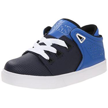 Imagem de Osiris Tênis de skate para meninos D3V (criança pequena/criança grande), Azul/Bingaman, 5 Big Kid