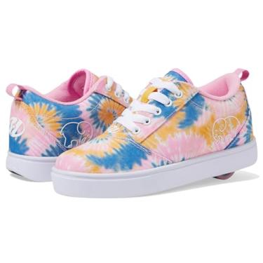 Imagem de HEELYS Tênis feminino Pro 20 Ivory Ella com salto com rodas, Azul-petróleo/Ltpink, 22