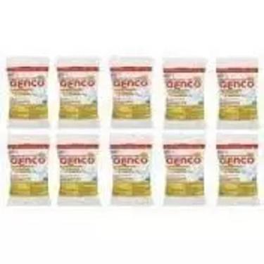 Imagem de Pastilha de cloro tripla ação 3x1 - 200 gr - 10 peças - Genco, Branco