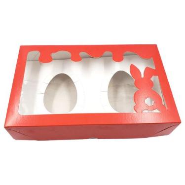 Imagem de 10 Caixas Degustação 2 Mini Ovos de Colher de 100 gr - Dona Maria Caix