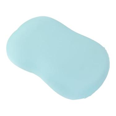 Imagem de Travesseiro Cervical, Travesseiro de Espuma Viscoelástica Macia Lavável para Quarto (Azul celeste)