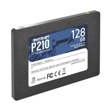 Imagem de SSD 128GB Patriot P210 450MB/s Sata III 2,5"