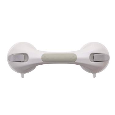 Imagem de Barra de Apoio e Segurança com Ventosa 30 cm Jaru Pingoo.casa - Branco