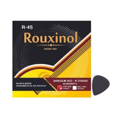 Imagem de Encordoamento para Bandolim Aço - 10 Cordas R45 // Rouxinol