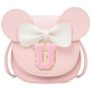 Imagem de OYLOLA Presentes de aniversário para meninas de 3, 4, 5, 6, 7 e 8 anos, bolsa infantil para meninas pequenas, presente para meninas, Rosa-rosa