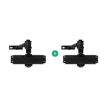 Imagem de Kit Mola Hidráulica Aérea MH 103 para 65kg Preto - 2 peças - Intelbras