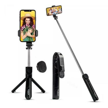 Imagem de Bastão Pau Selfie Tripé Para Celular B-Max