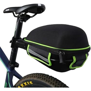 Imagem de Bolsa De Selim De Cunha De Bicicleta, Pacote De Assento De Bicicleta De Estrada De Montanha Bolsa De Ferramentas De Reparo De Bicicleta De Ciclismo Bolso, C