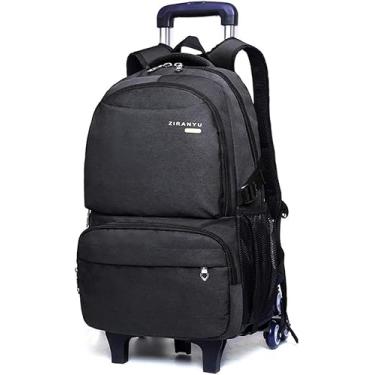 Imagem de Mochila Escolar Com Rodas Para Crianças Estudantes Meninos Meninas, A