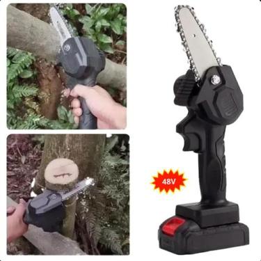 Imagem de Mini Moto Serra Eletrica Bivolt bateria longa e eficiente - LIPPIN