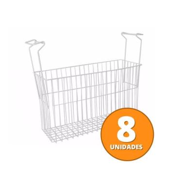 Imagem de Kit 8 Cestos Organizador Nextgen Freezer Hf Metalfrio